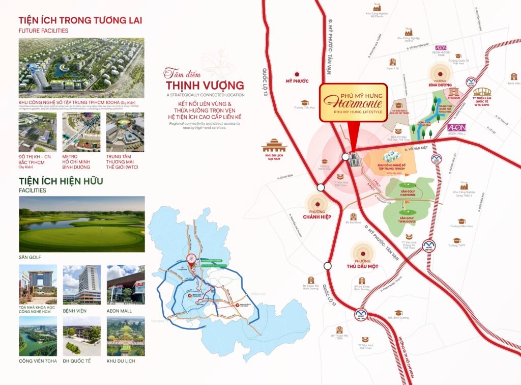 ban do lien ket vung phu my hung harmonie